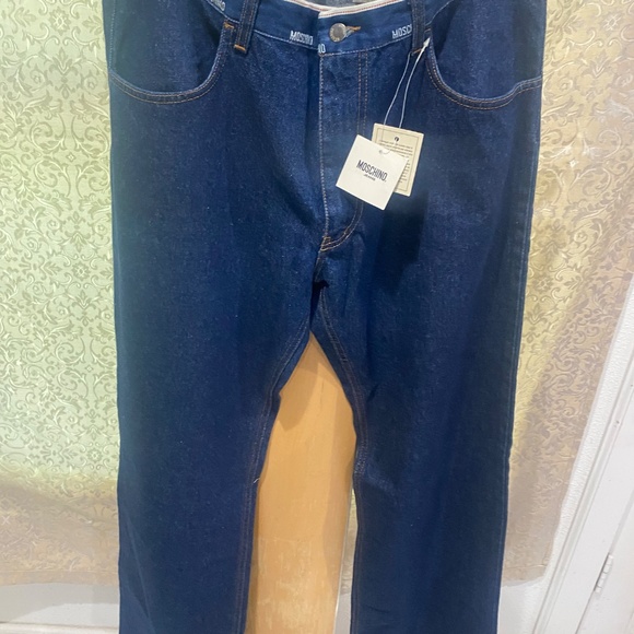 Moschino Jeans Designer Vintage  Premium Raw Denim Sz 38 - Picture 7 of 11